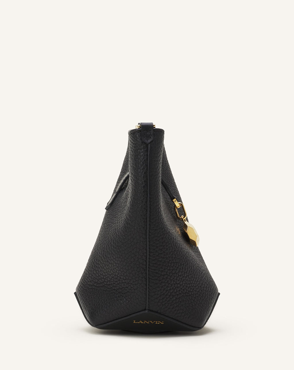 CATCH BY LANVIN NANO BUCKET BAG IN LEATHER