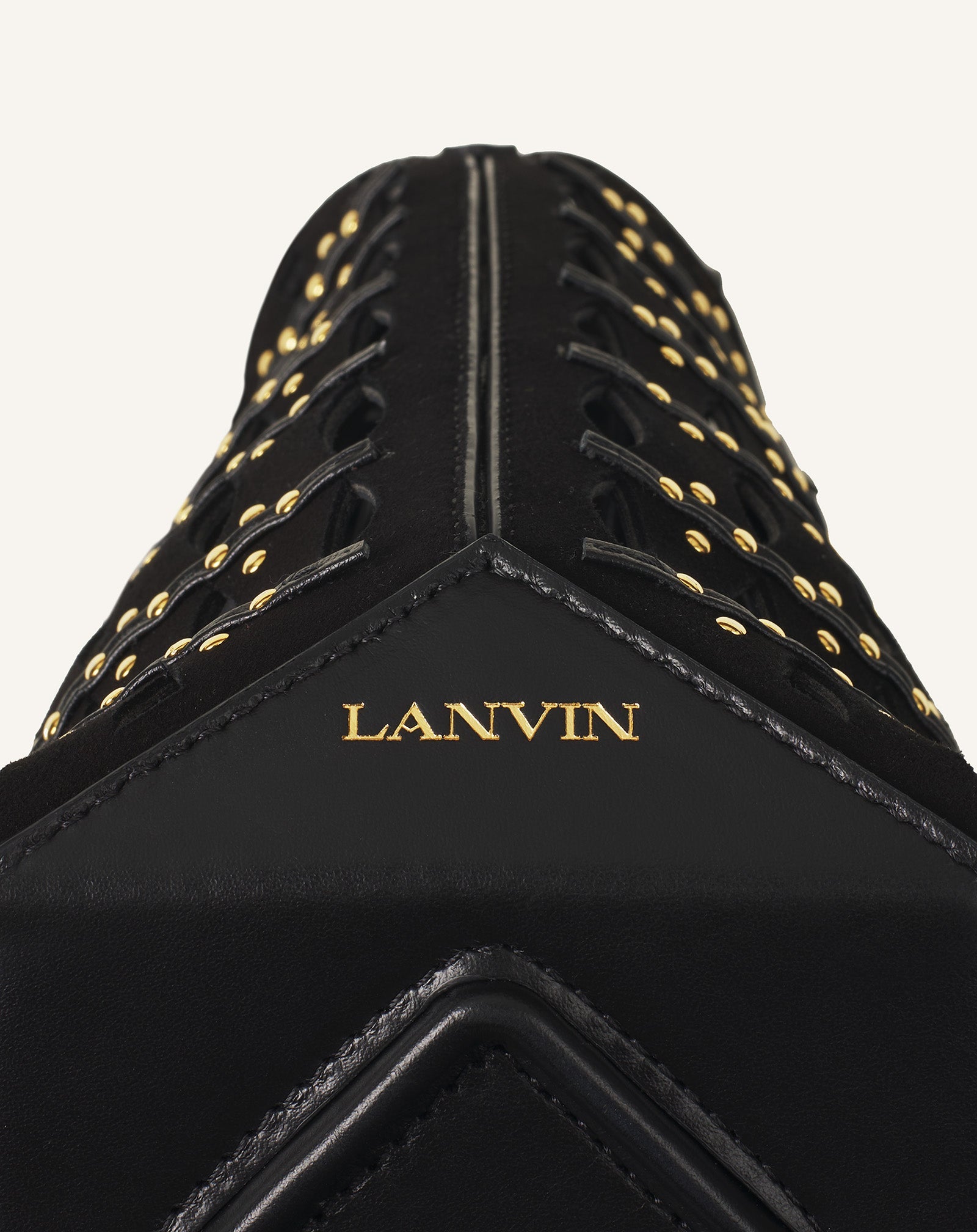 CATCH BY LANVIN NANO BUCKET BAG IN SUEDE