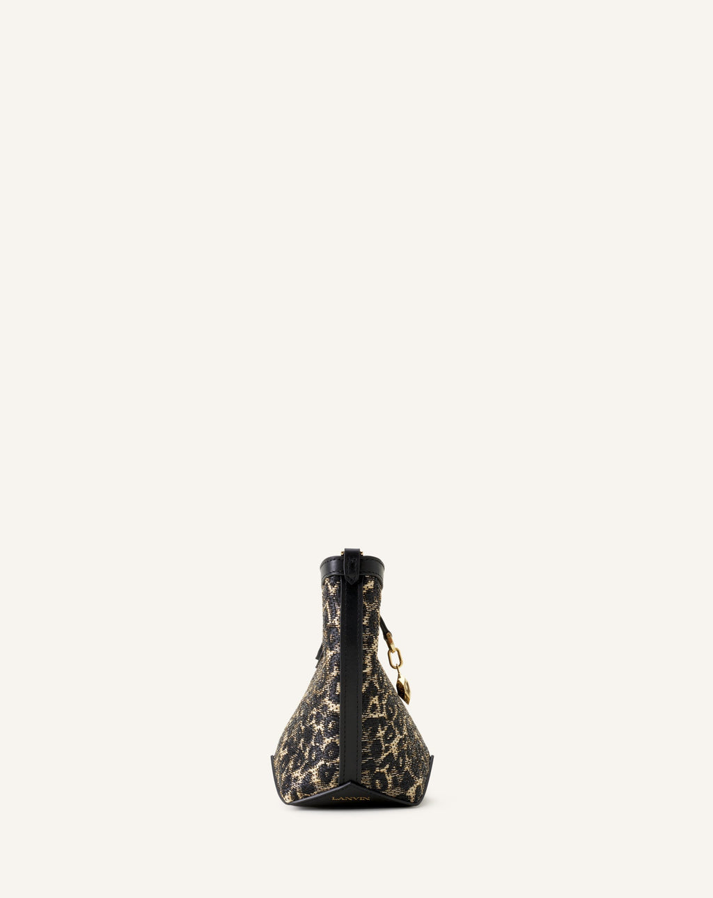 CATCH BY LANVIN NANO BUCKET BAG IN RAFFIA