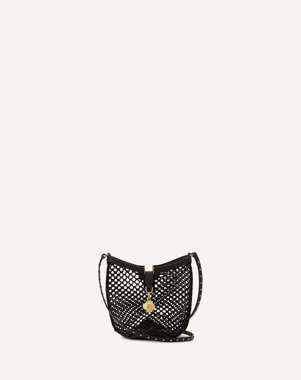CATCH BY LANVIN NANO BUCKET BAG IN MESH