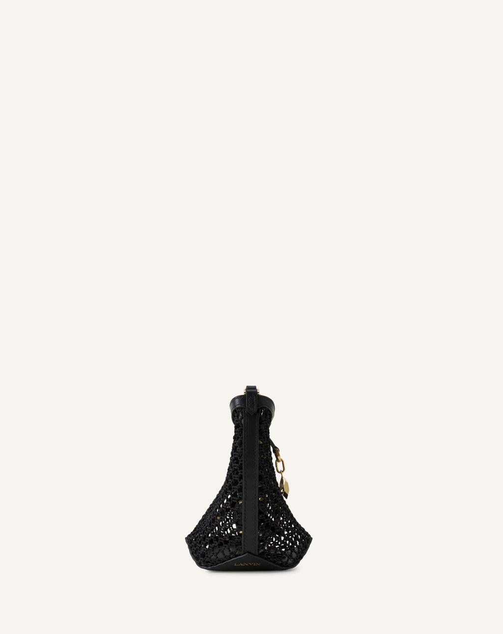 CATCH BY LANVIN NANO BUCKET BAG IN MESH