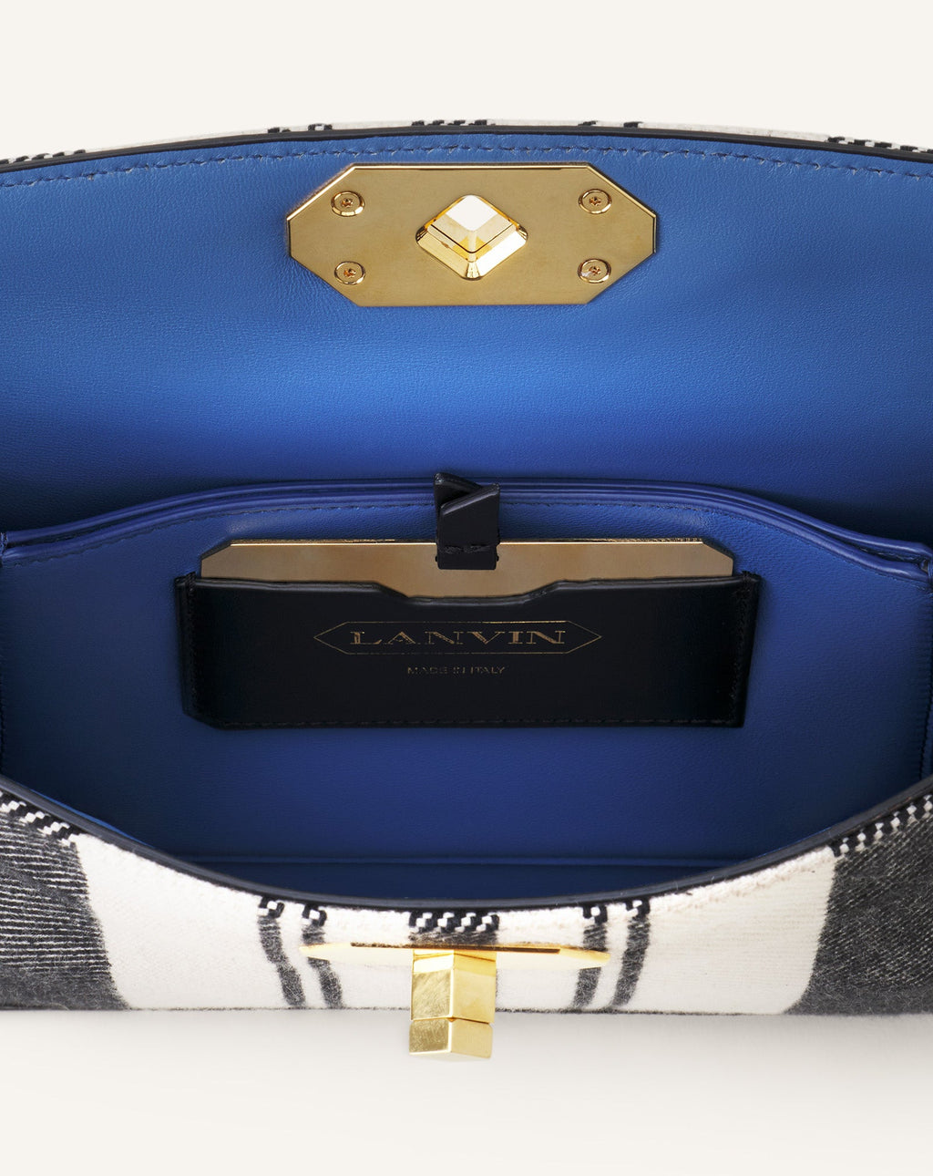 COMPAGNON 20 BAG IN STRIPED CANVAS
