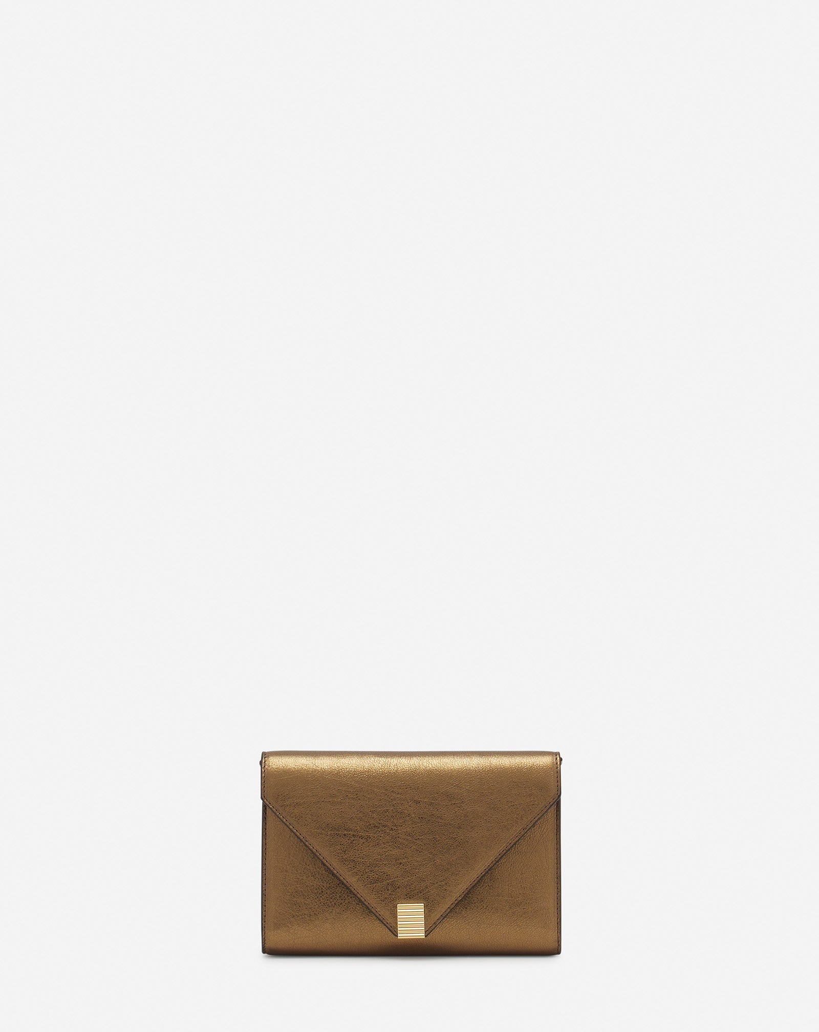 CONCERTO ARPÈGE WALLET BAG IN METALLIC GRAINED LEATHER
