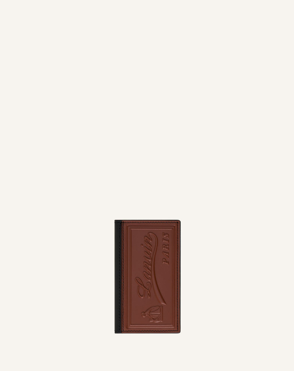CATCH BY LANVIN TWO FOLD LEATHER CARD HOLDER