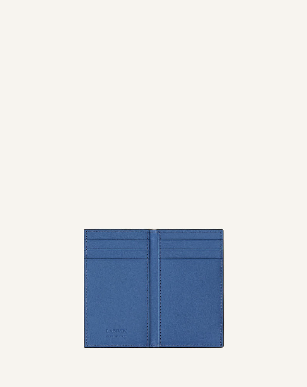 CATCH BY LANVIN TWO FOLD LEATHER CARD HOLDER