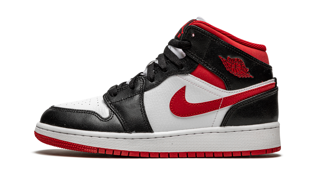 Air Jordan 1 Mid GS "Metallic Red" DJ4695 122