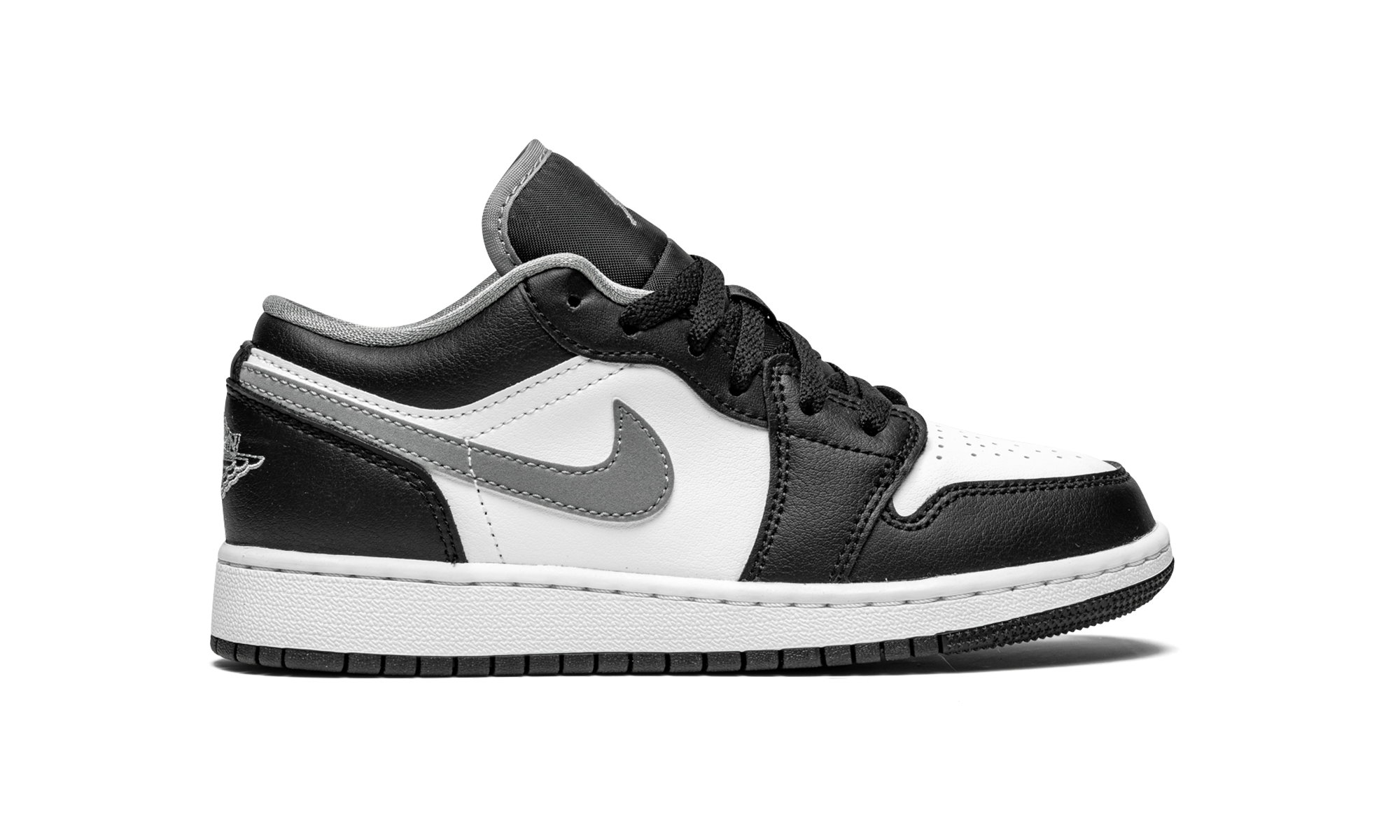 Air Jordan 1 Low GS "Black / Grey / White" 553560 040