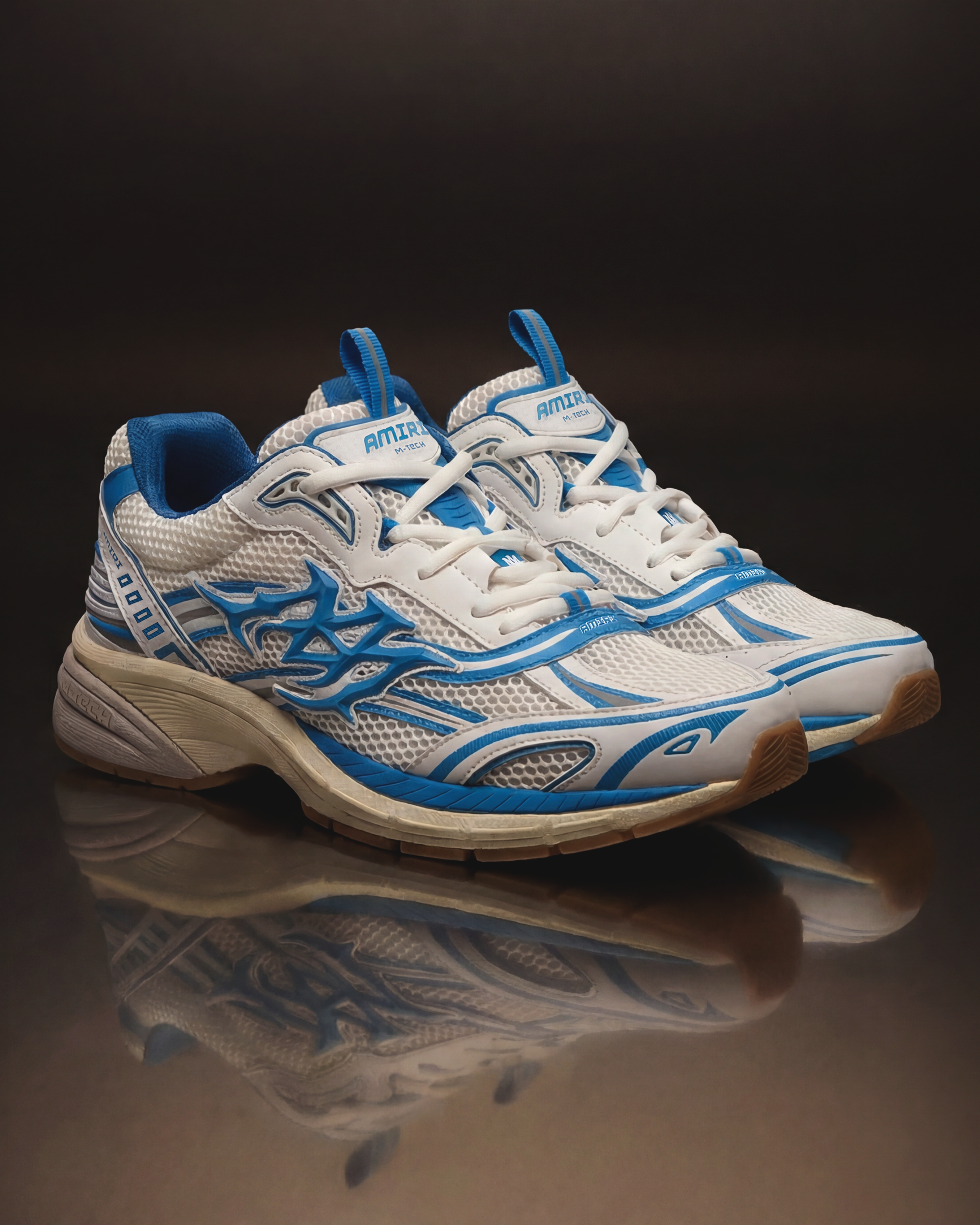 M-TECH - White Blue
