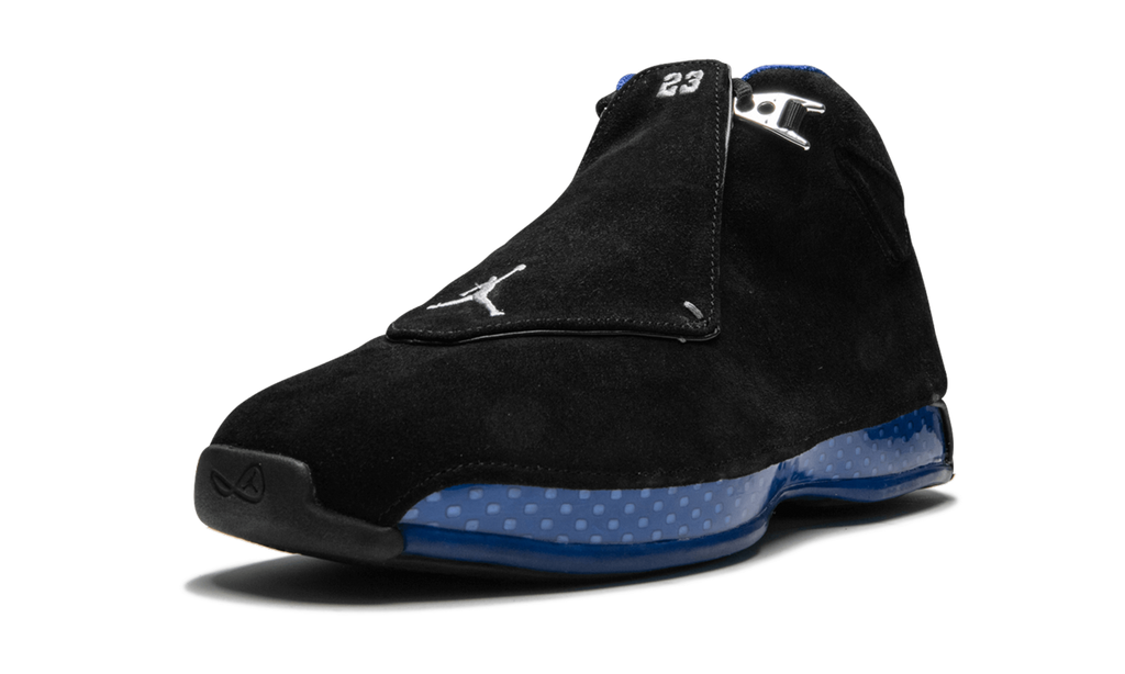 Air Jordan 18 Retro "Black Sport Royal" AA2494 007
