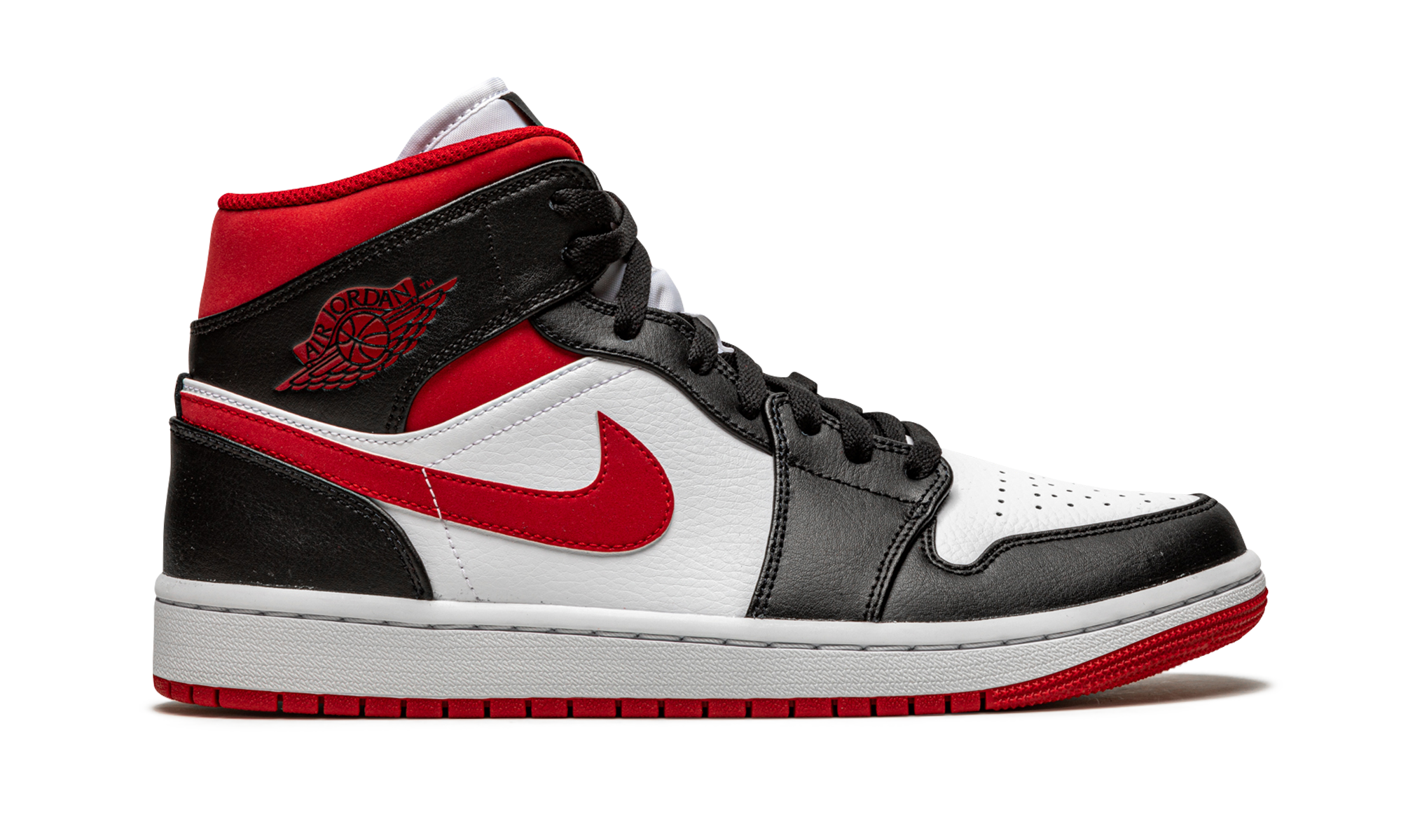 Air Jordan 1 Mid "Metallic Red" 554724 122
