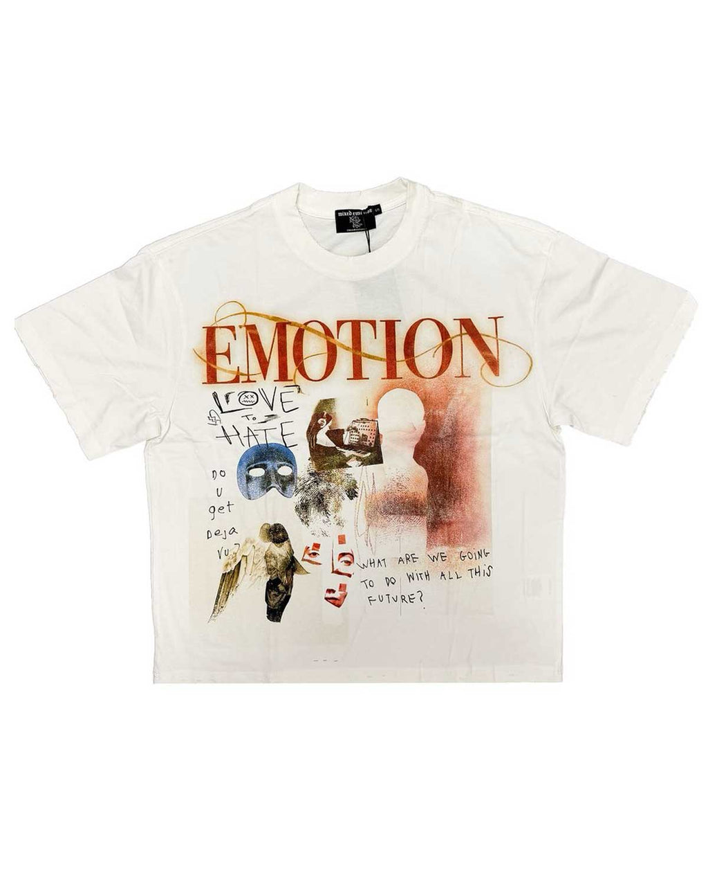 Mixed Emotion Deja Vu Tee Cream