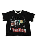 Mixed Emotion Static Tee Black