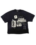 Mixed Emotions Stamped Tee Black