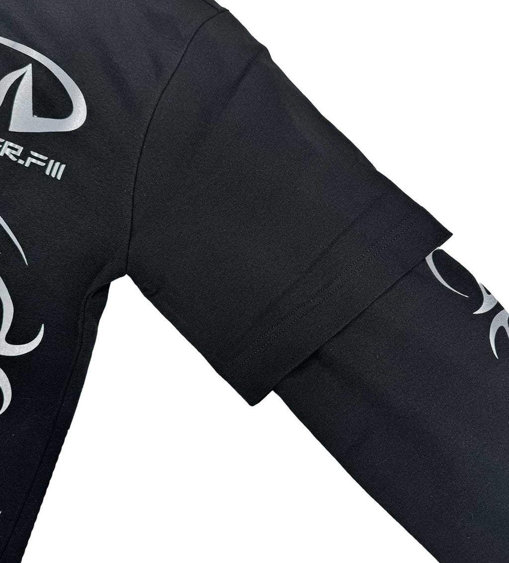Murd333r MFM x Ultra Long Sleeve Black