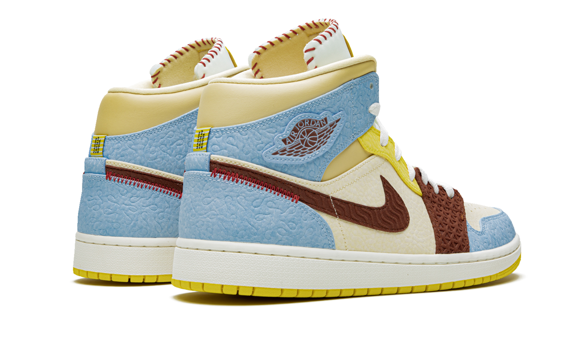 Air Jordan 1 Mid SE "Maison Chateau Rouge Fearless" CU2803 200