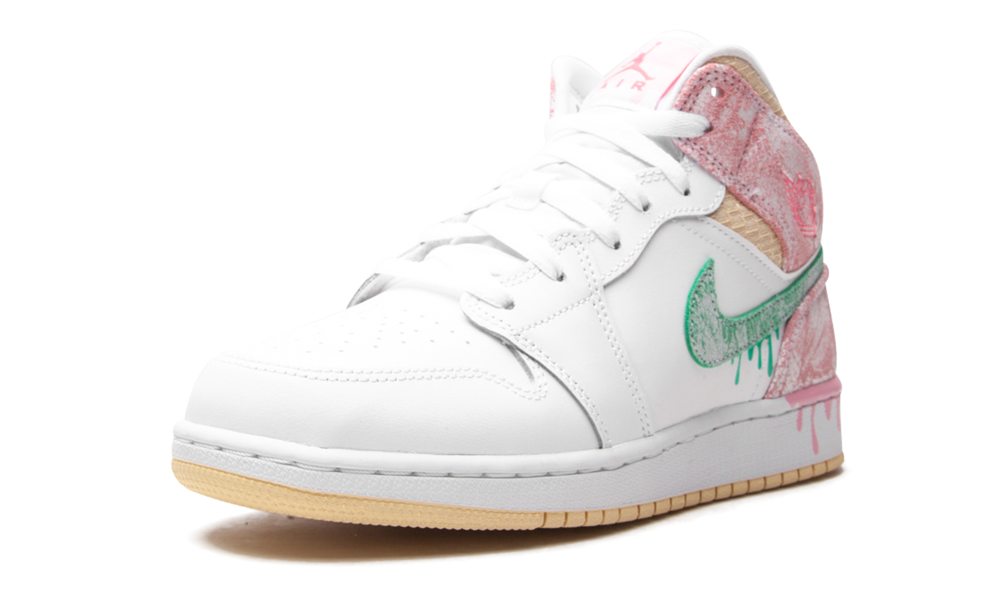 Air Jordan 1 Mid SE GS "Ice Cream" DD1666 100