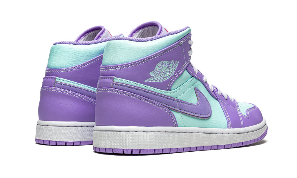 Air Jordan 1 Mid "Purple Pulse / Glacier Blue" 554724 500