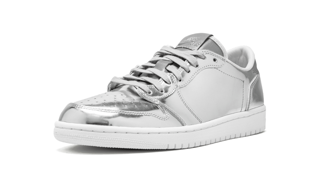 Air Jordan 1 Low Pinnacle "Metallic Silver" 852549 003