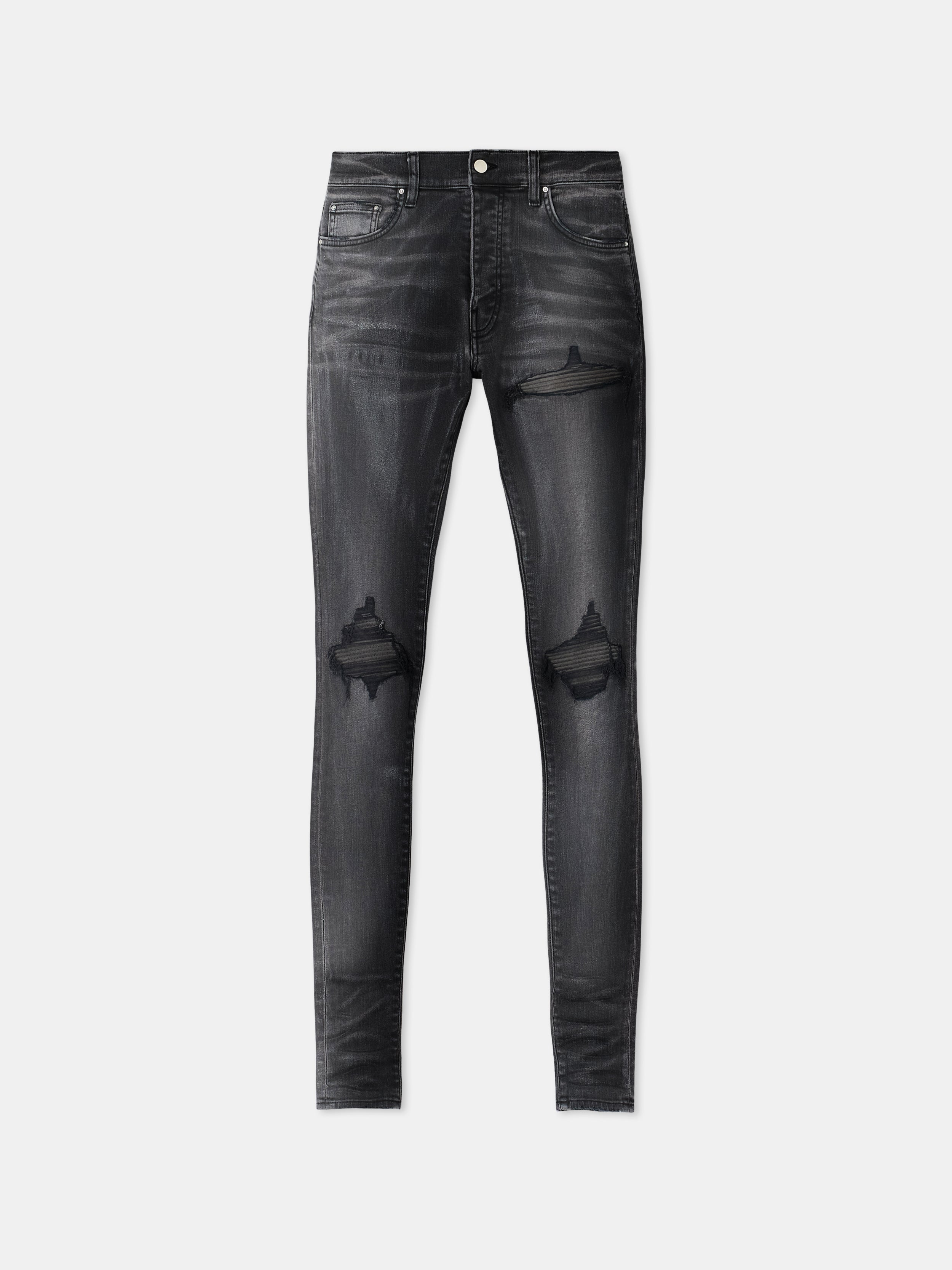 WAXED MX1 JEAN - Waxed Charcoal