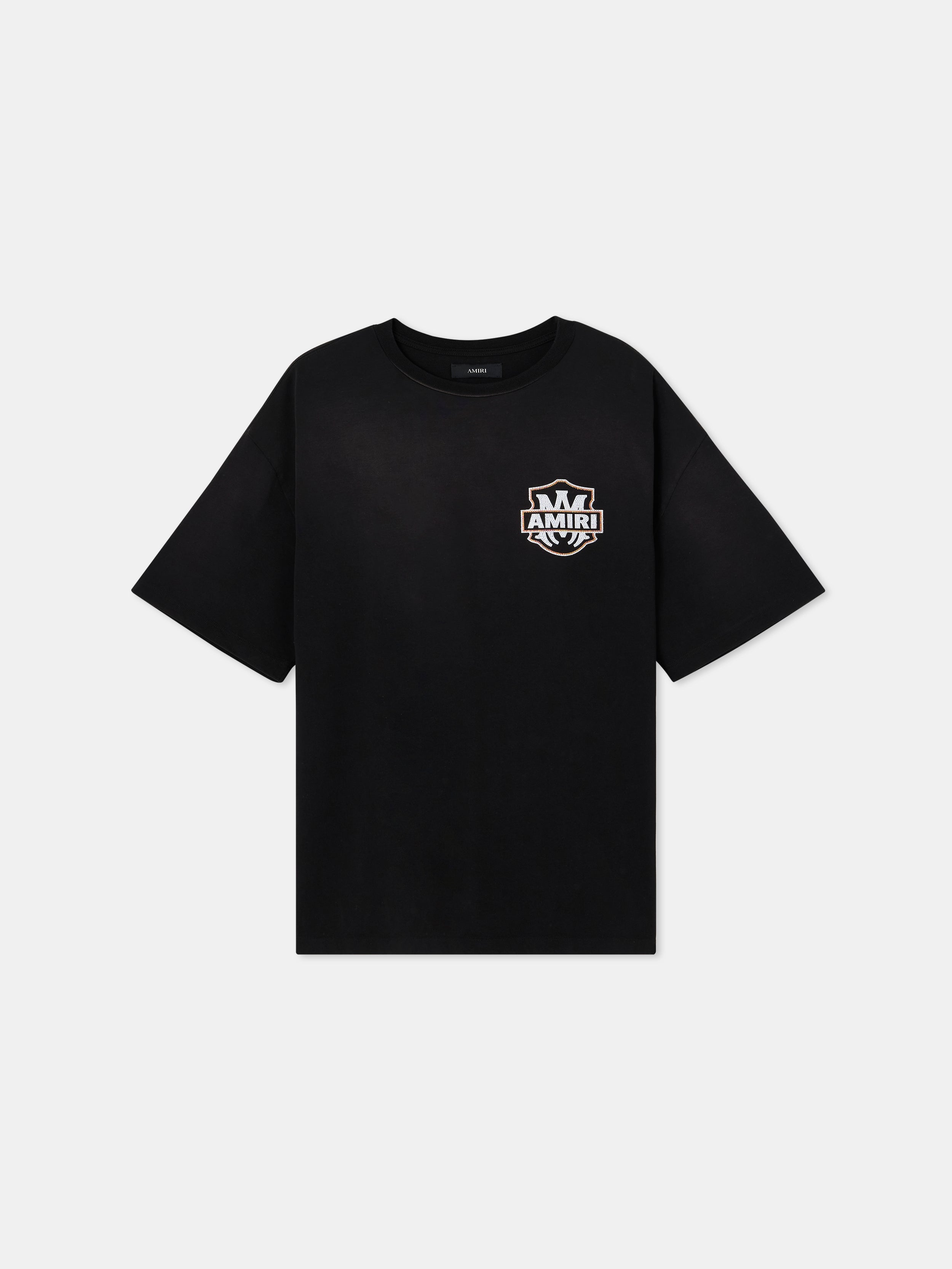 AMERICAN DREAM CRYSTAL OVERSIZED TEE - Black