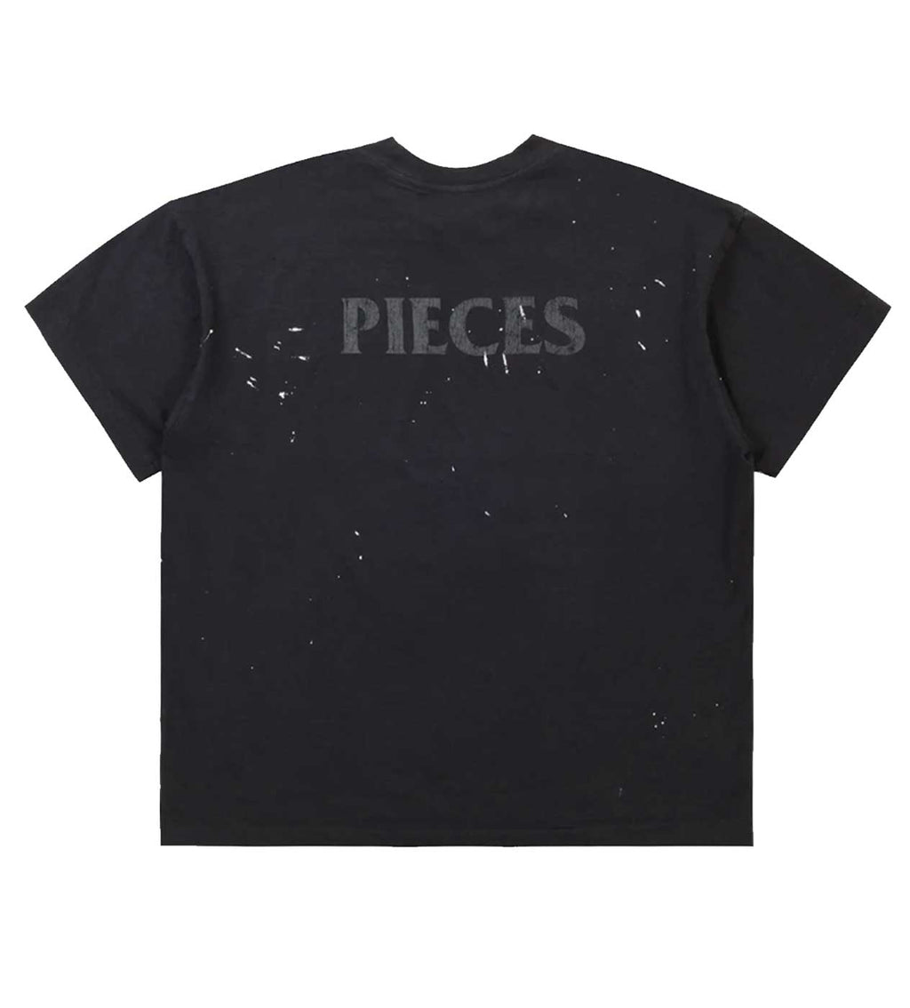 Pieces F***ed Tee Vintage Black