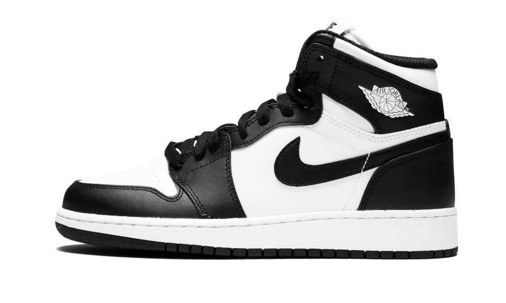 Air Jordan 1 Retro High OG GS "Black White" 575441 010