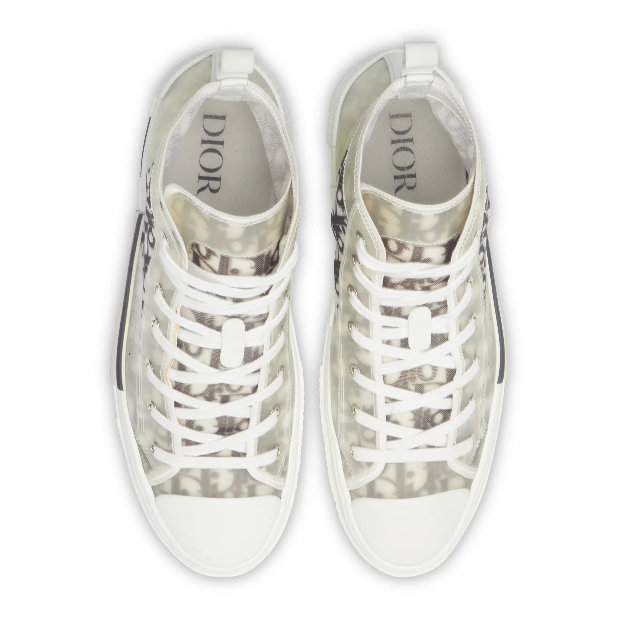 Preloved - Dior B23 Dior Oblique High White Black Sneaker