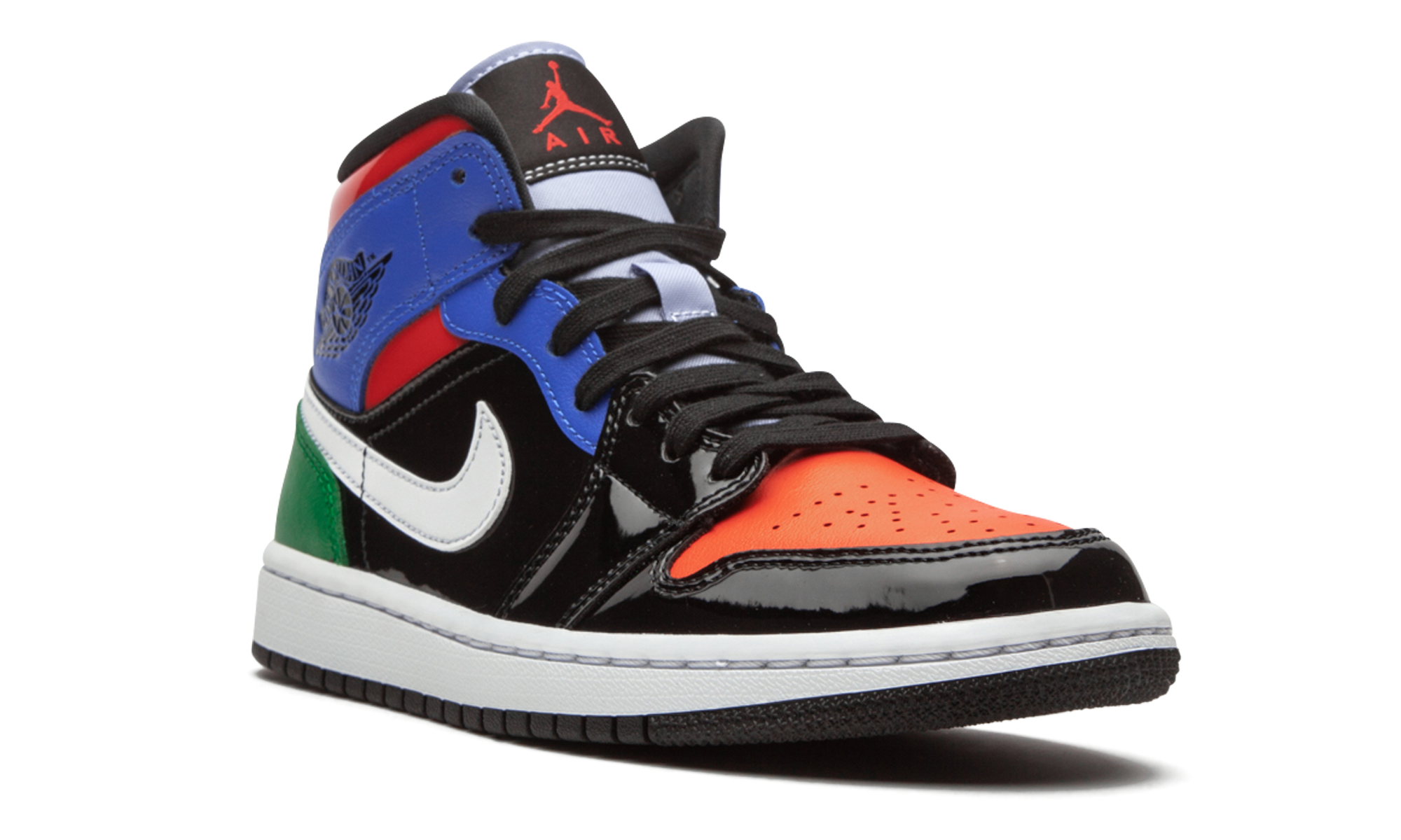 AIR JORDAN 1 MID SE WMNS "Multicolor Patent" CV5276 001