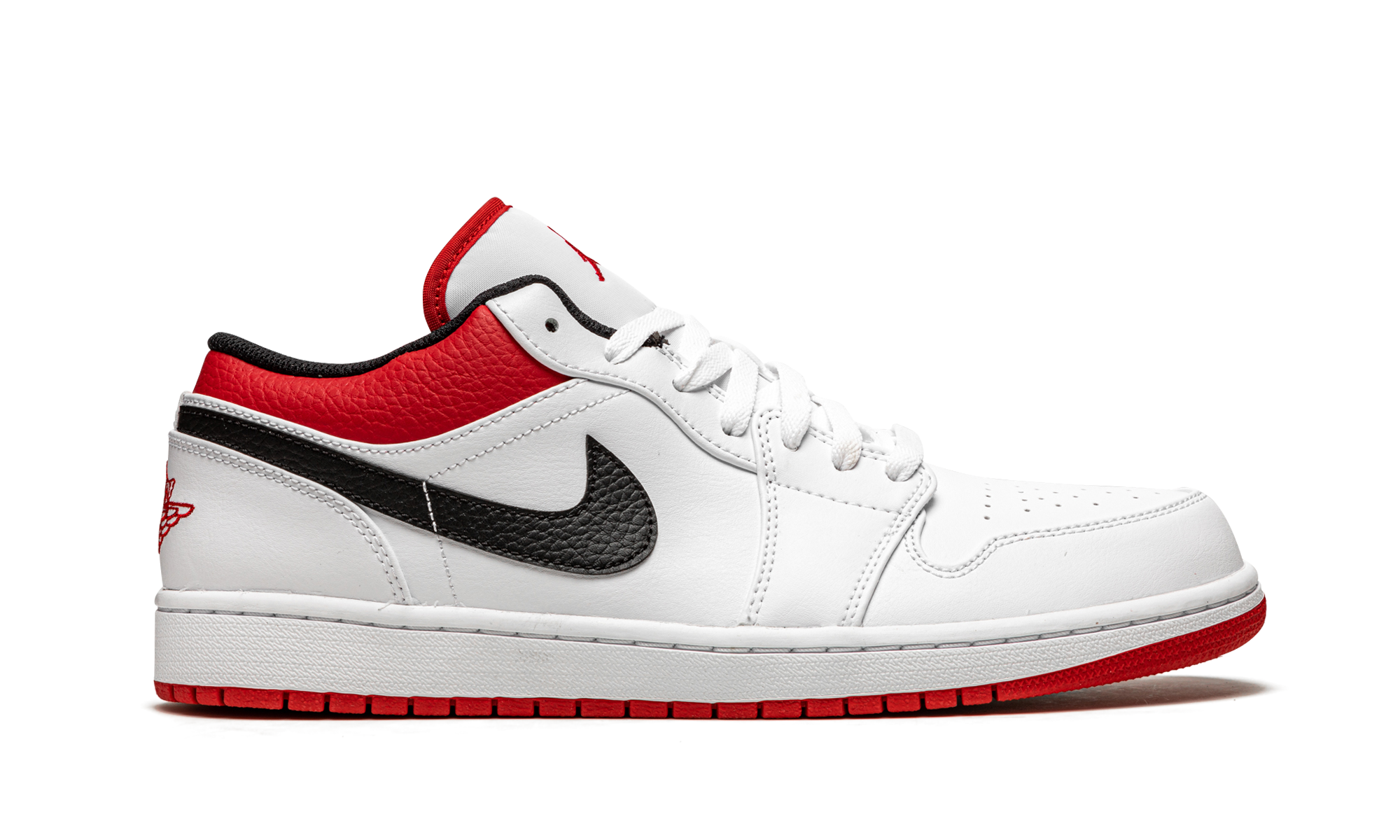 Air Jordan 1 Low "White University Red" 553558 118