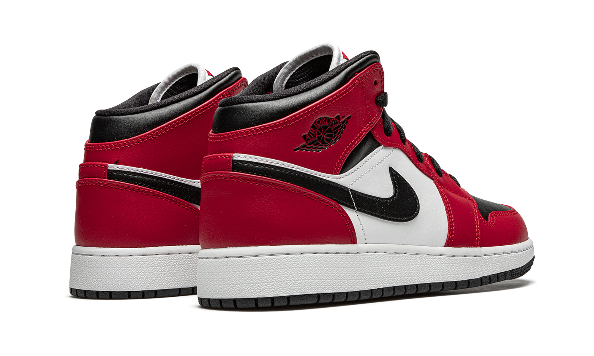 Air Jordan 1 Mid GS "Chicago Black Toe" 554725 069