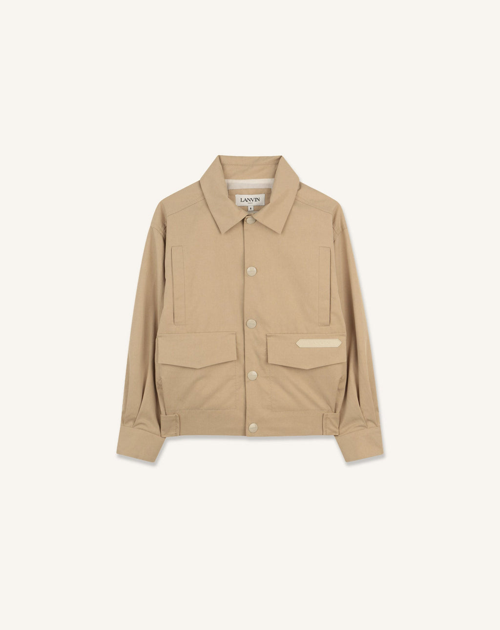 VISCOSE JACKET WITH LANVIN LOGO
