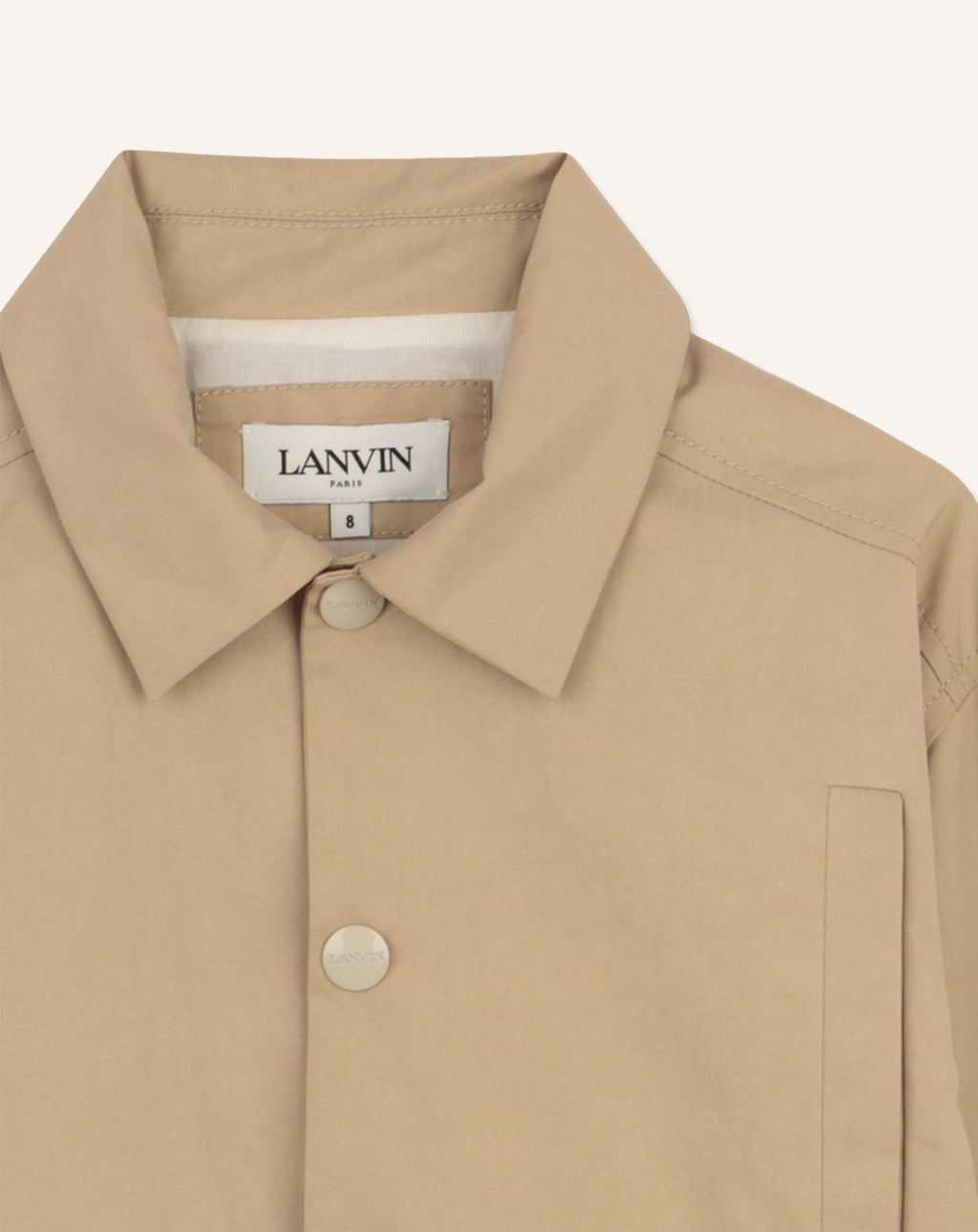 VISCOSE JACKET WITH LANVIN LOGO