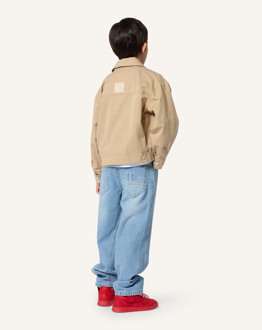 VISCOSE JACKET WITH LANVIN LOGO