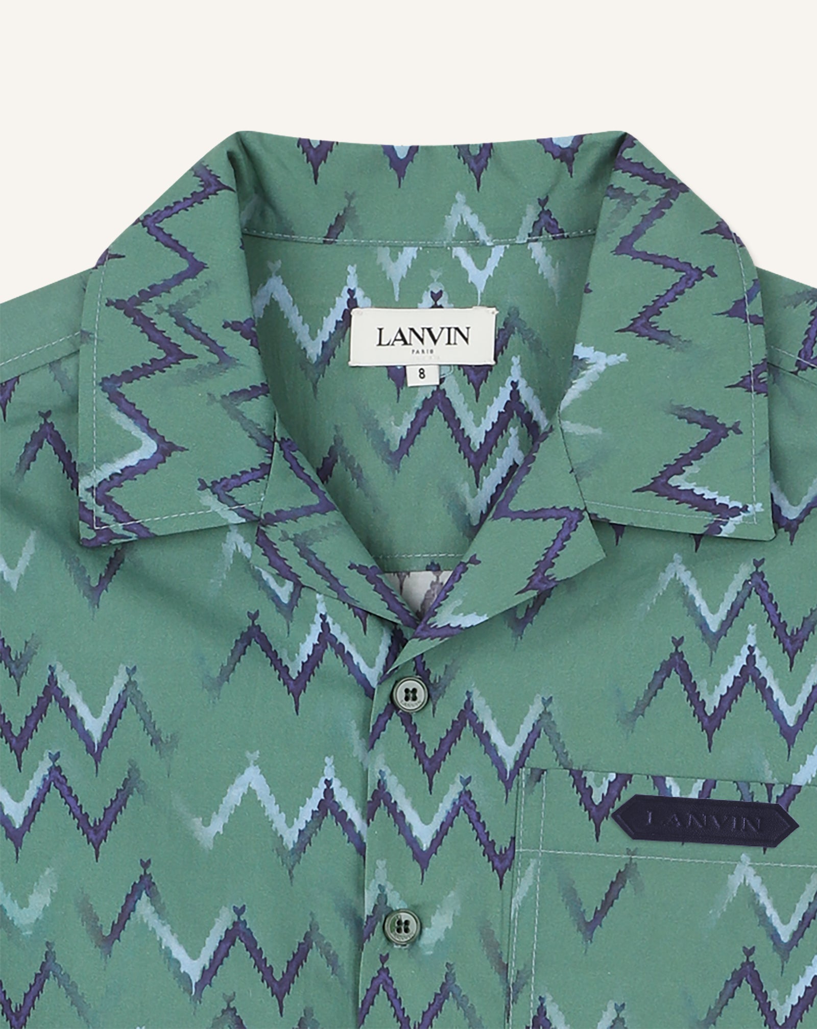 OVERSIZED PRINTED COTTON SHIRT