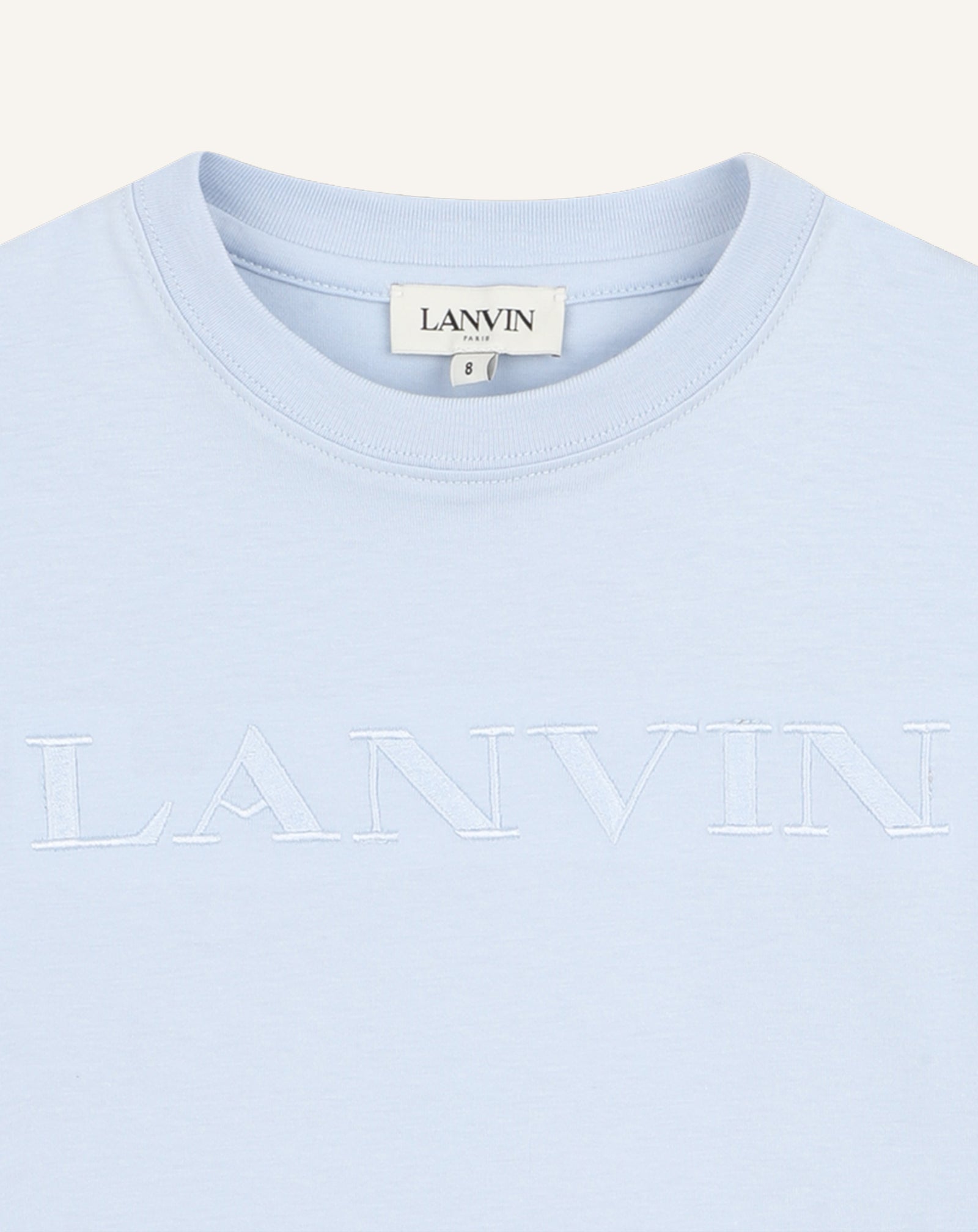 EMBROIDERED LANVIN T-SHIRT