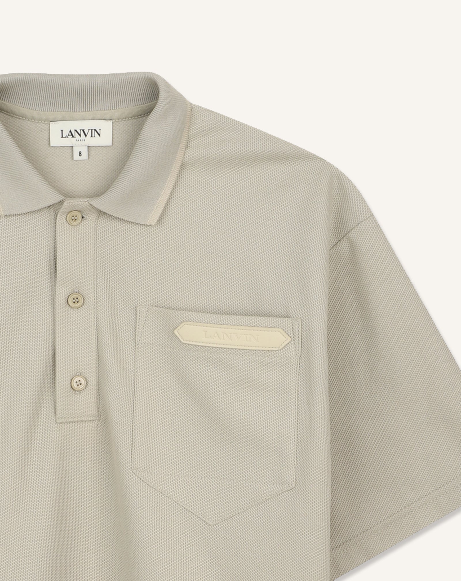 EMBROIDERED LANVIN POLO SHIRT