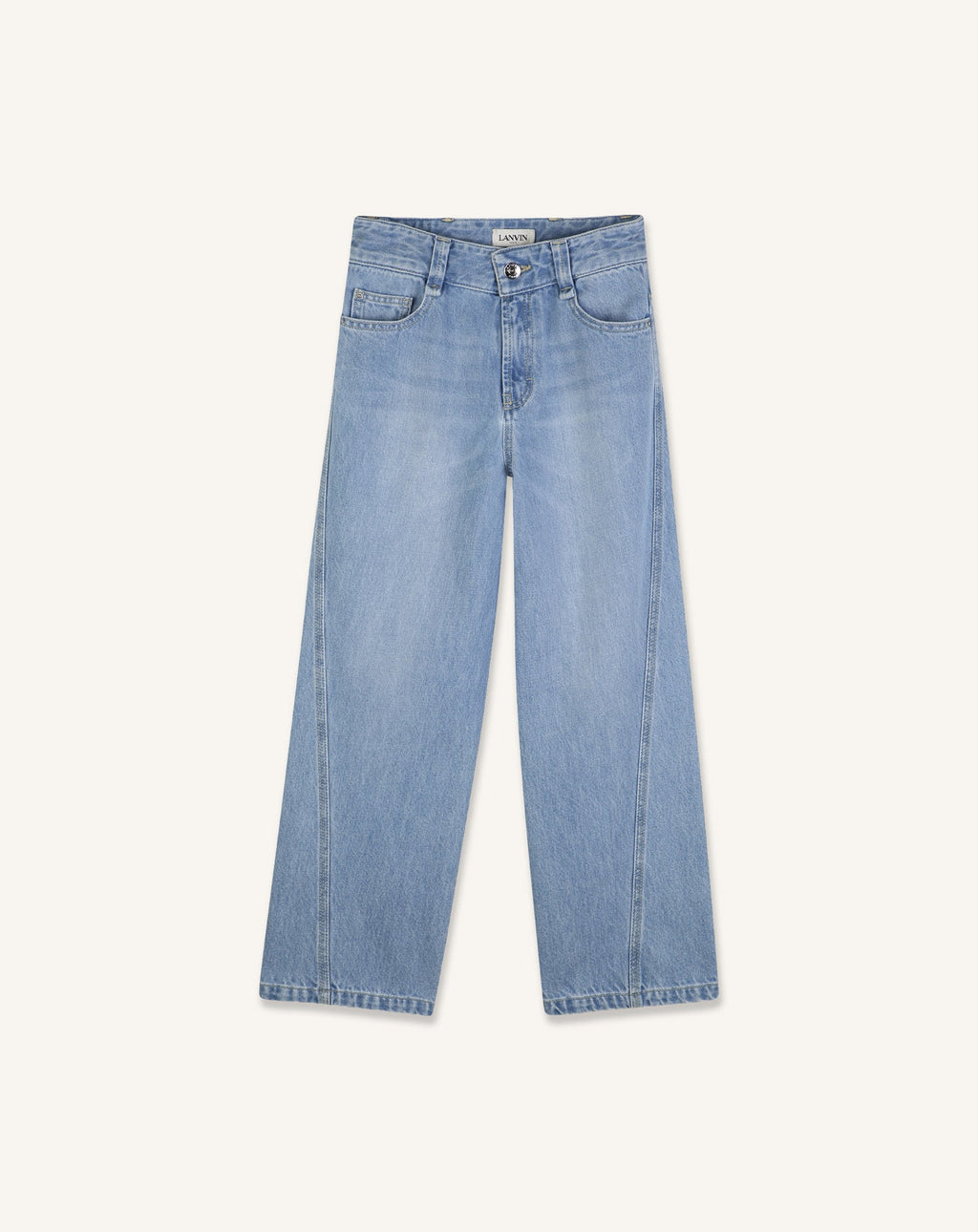 TWISTED STITCH DENIM PANTS