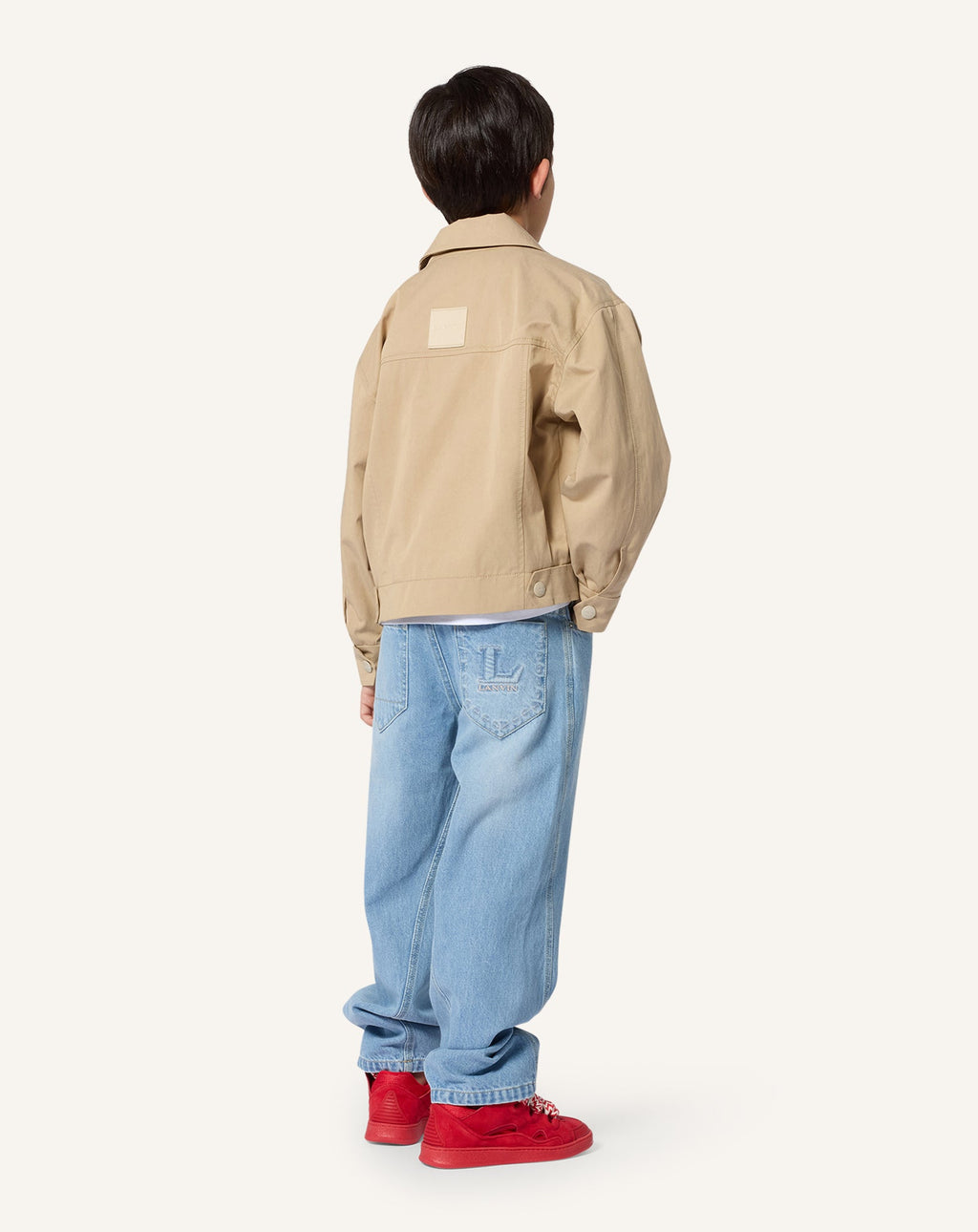 TWISTED STITCH DENIM PANTS