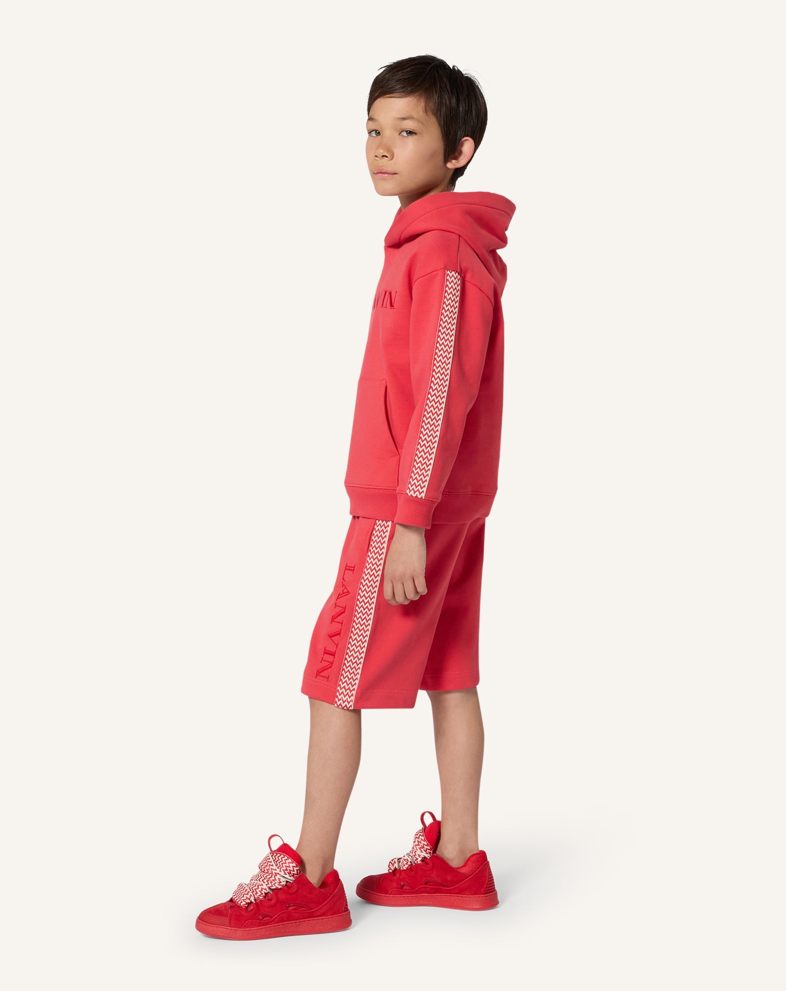 LANVIN CURB COTTON BERMUDA SHORTS