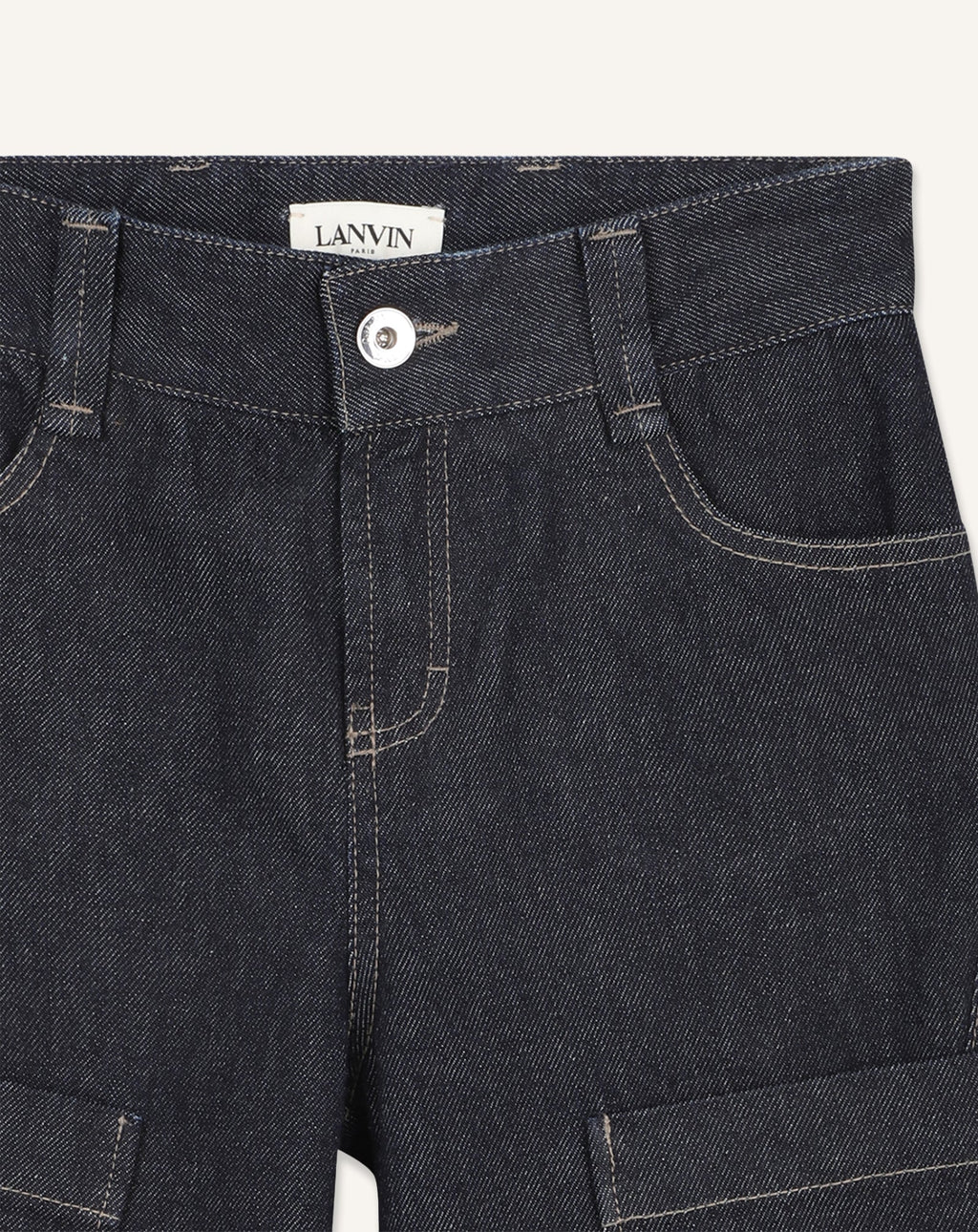 DENIM BERMUDA SHORTS