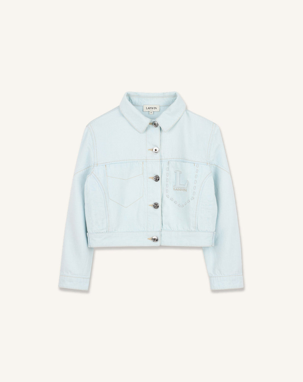 EMBROIDERED LANVIN DENIM JACKET