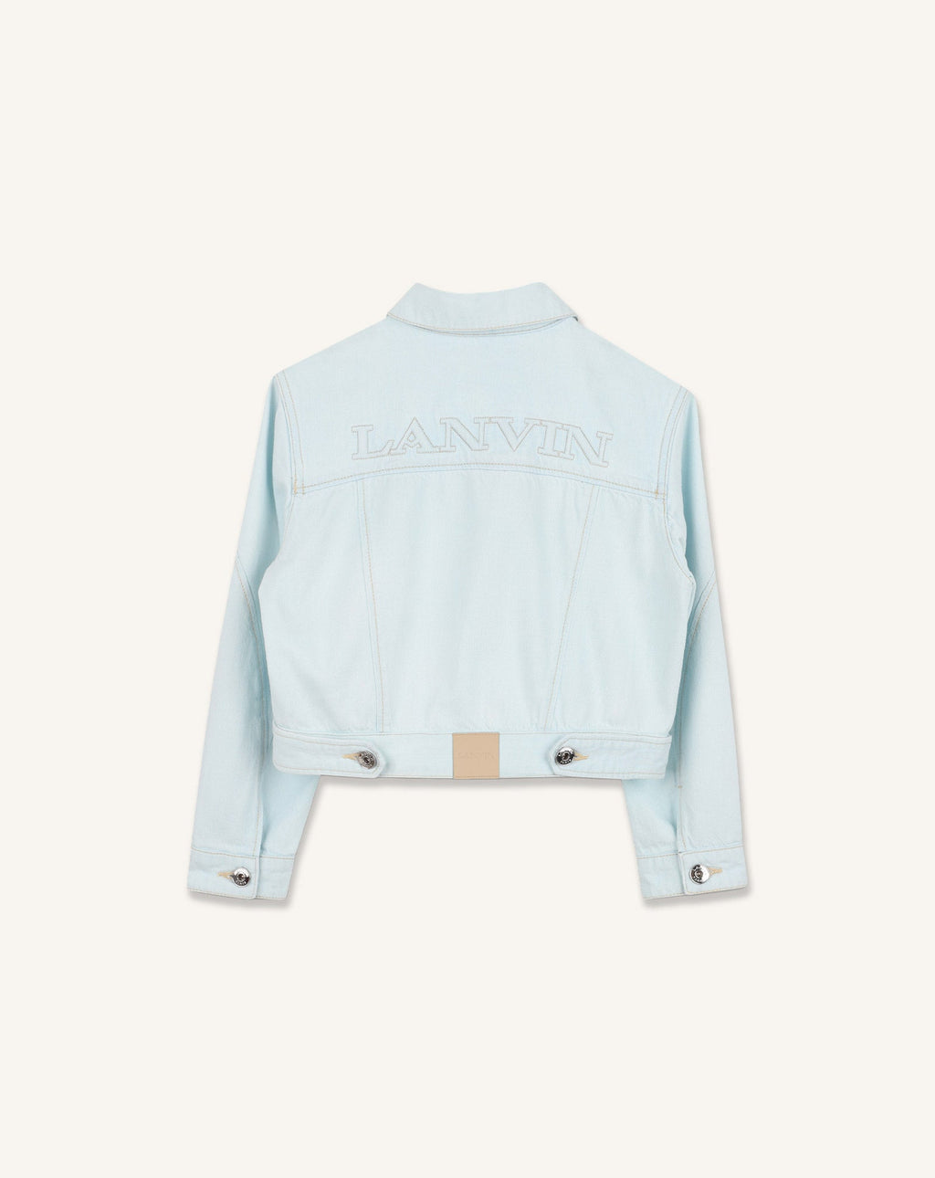 EMBROIDERED LANVIN DENIM JACKET