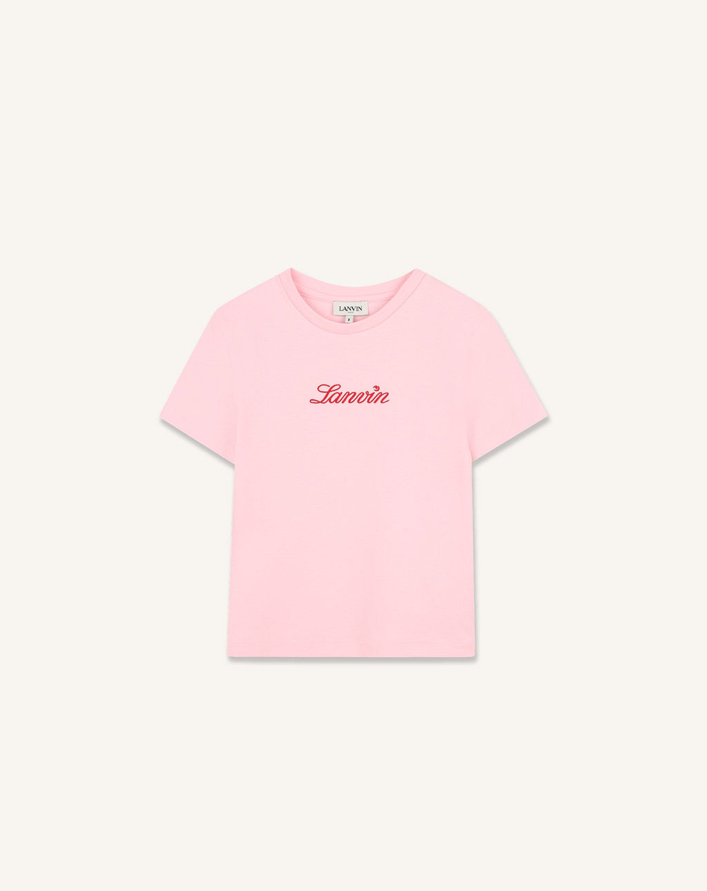 LANVIN LOGO COTTON TEE-SHIRT