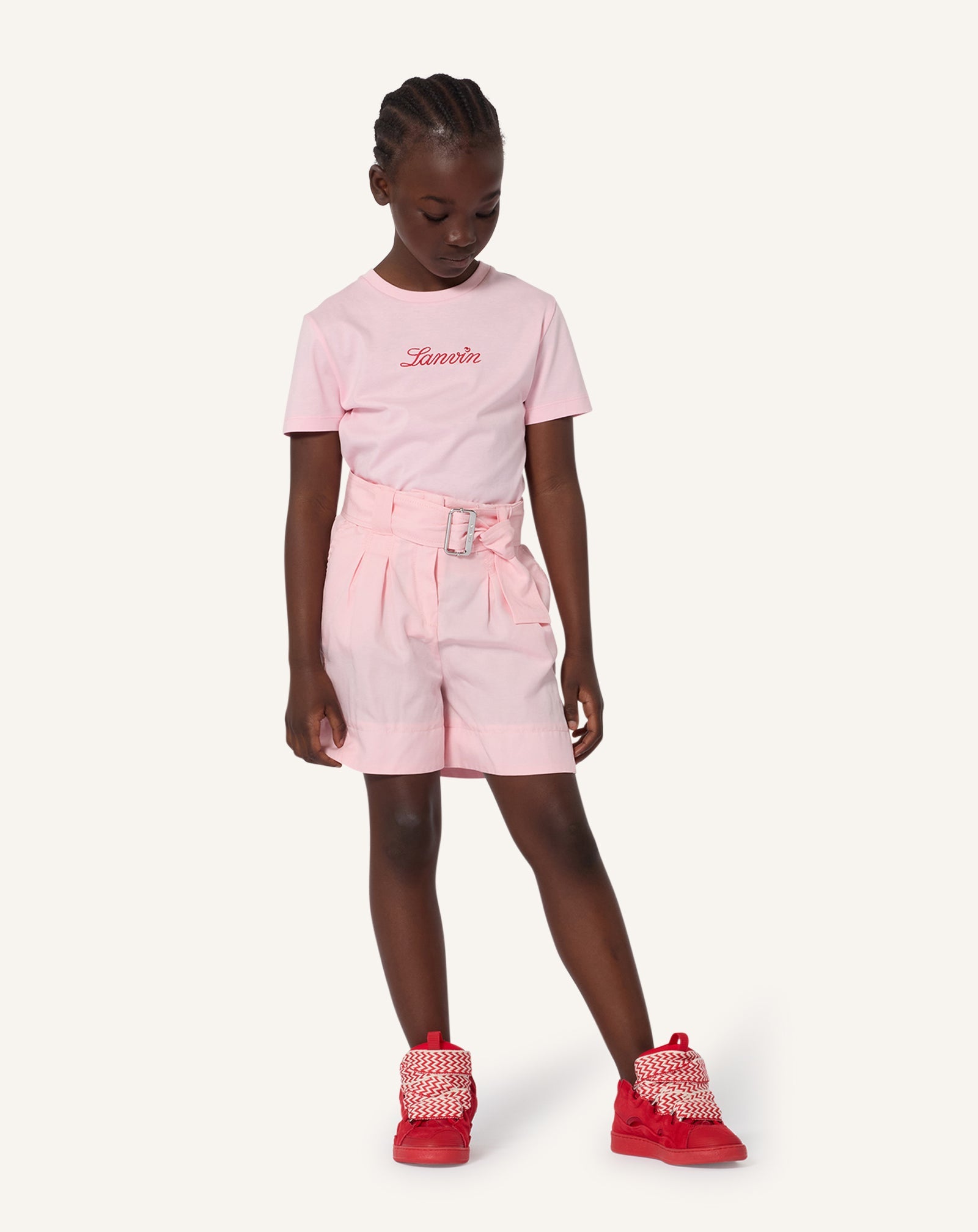 LANVIN LOGO COTTON TEE-SHIRT