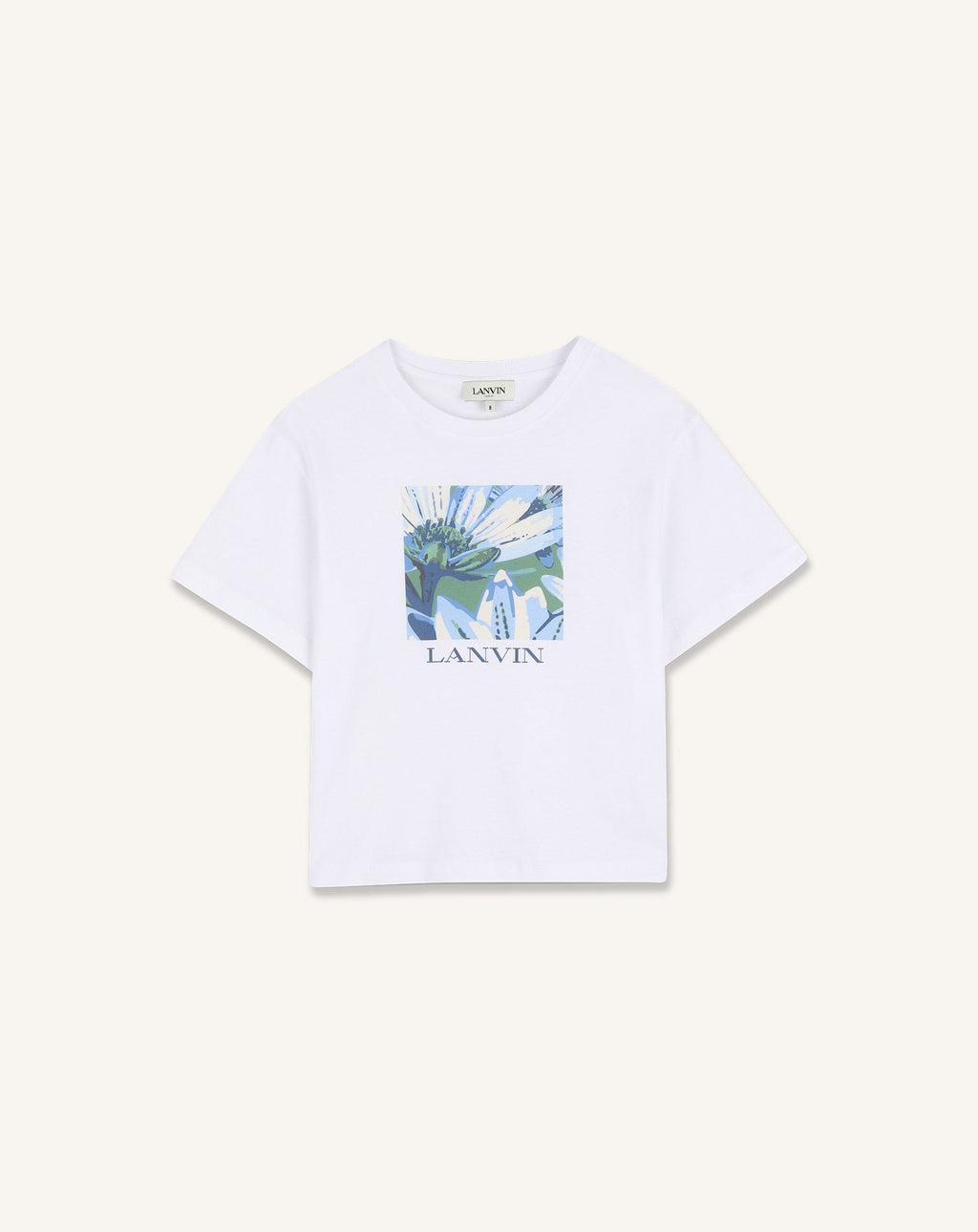 DAISY PRINT COTTON T-SHIRT