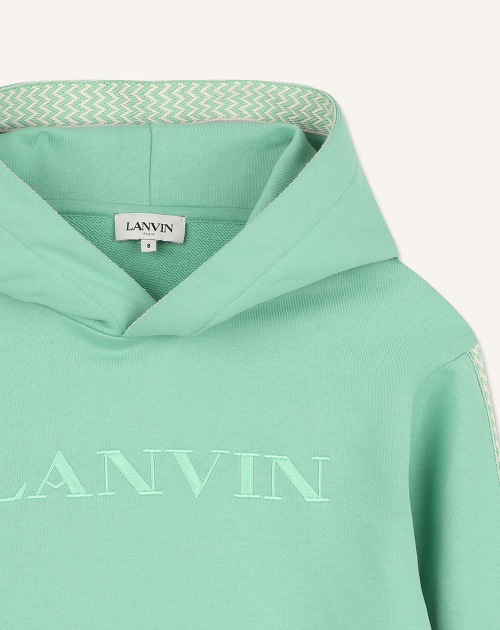 LANVIN HOODIE CURB  IN COTTON