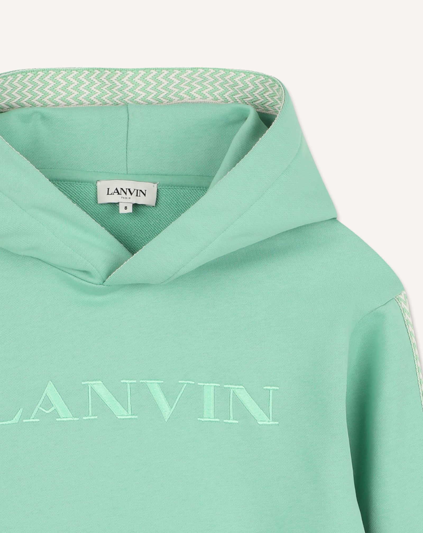 LANVIN HOODIE CURB  IN COTTON