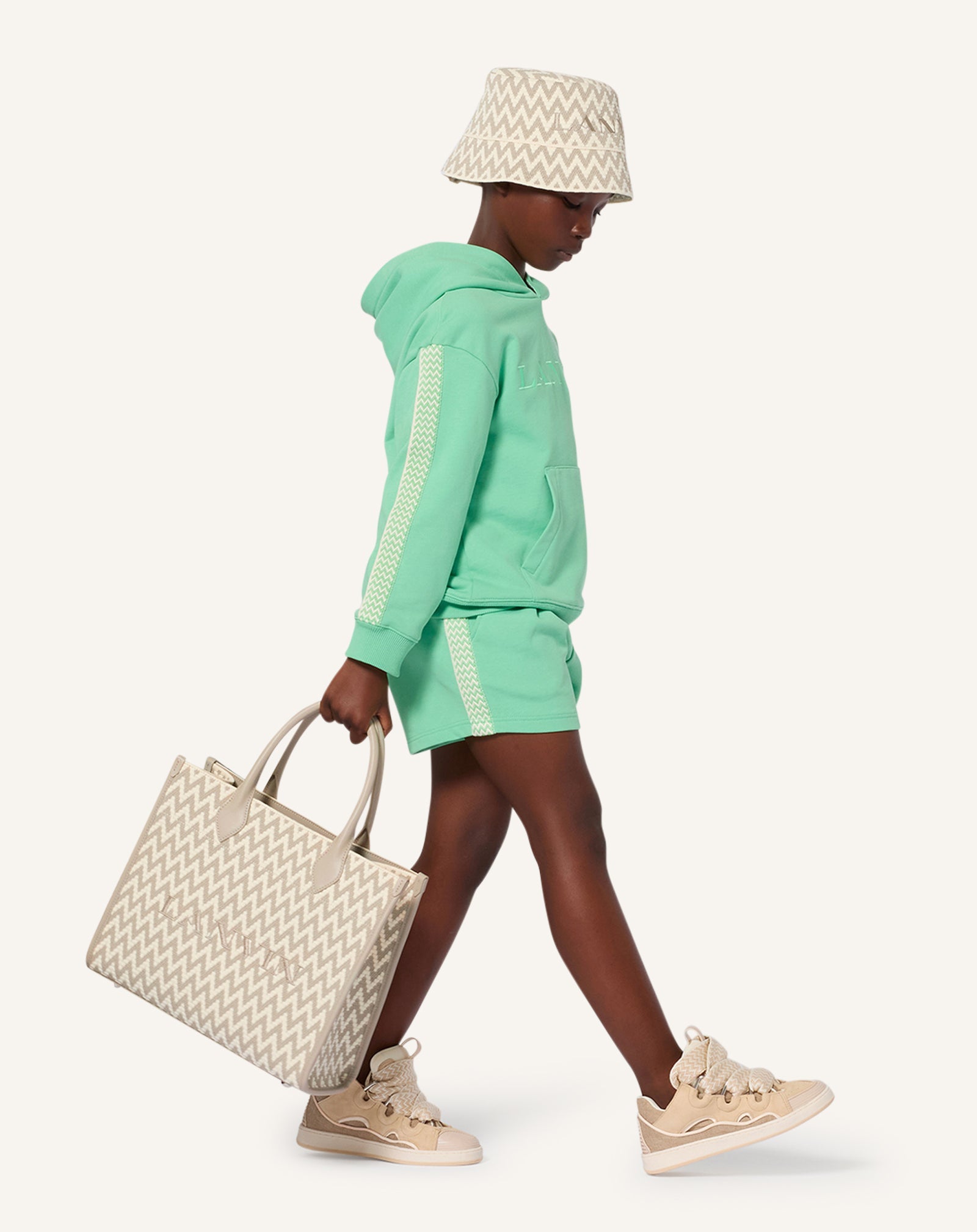 LANVIN HOODIE CURB  IN COTTON