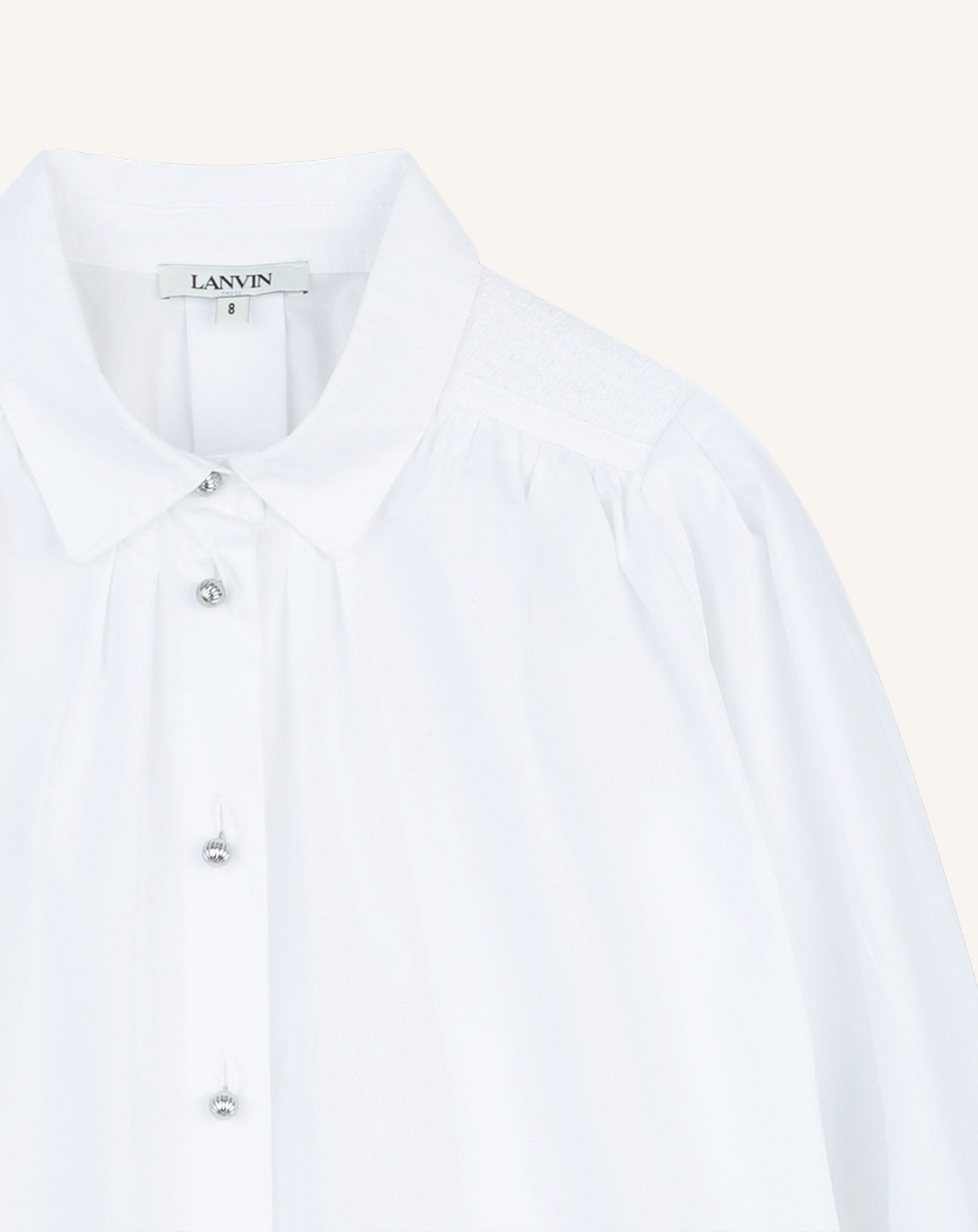 LONG SLEEVE CEREMONY BLOUSE IN COTTON
