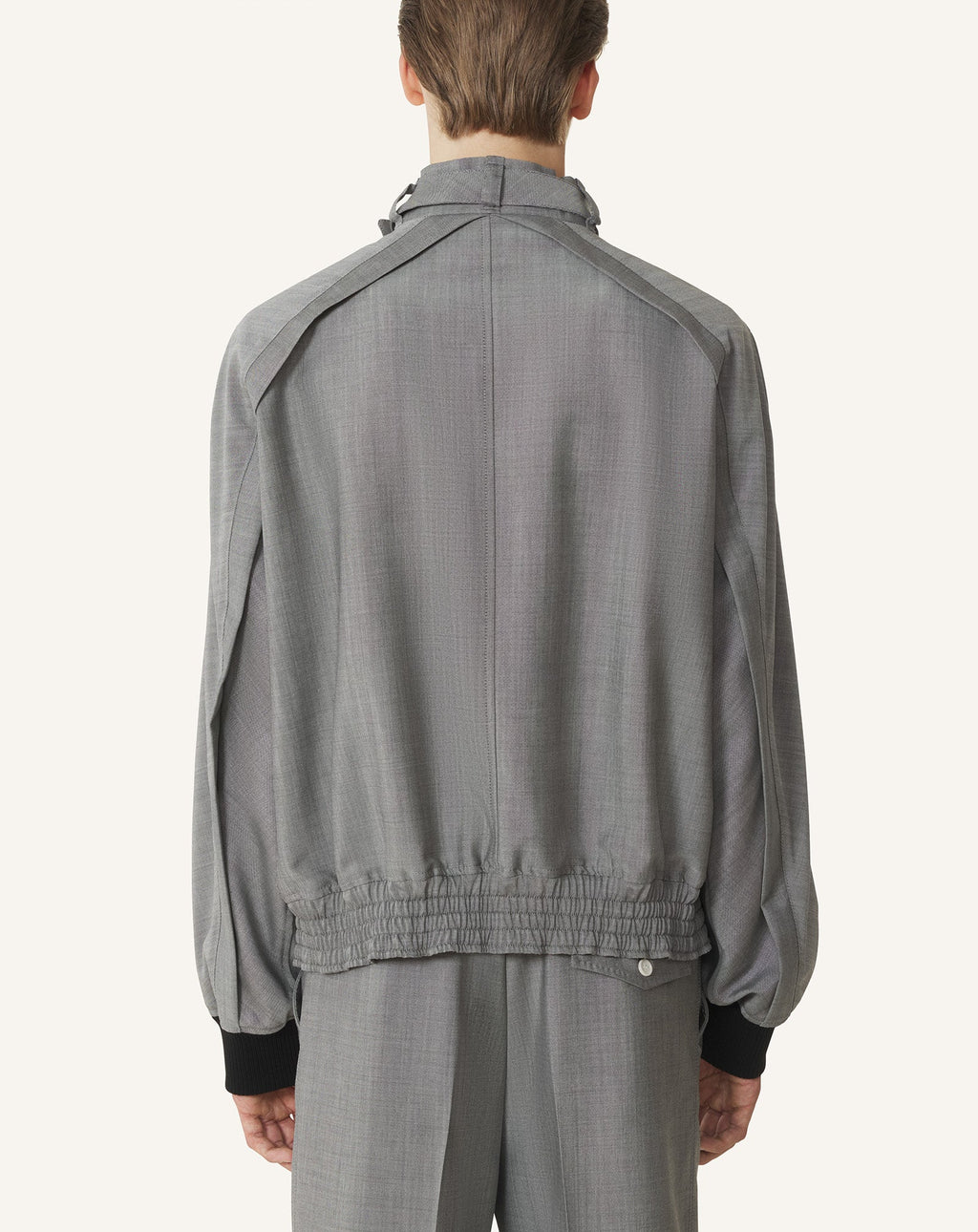 MOHAIR WOOL JACKET